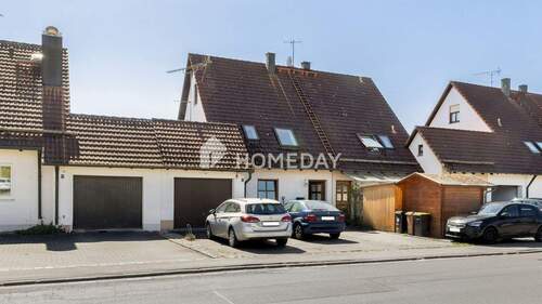 Außenansicht 2 - Großzügige DHH mit vielseitigem Raumkonzept, Garten und Einliegerbereich in ruhiger Lage