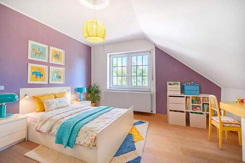 Kinderzimmer Wohnbeispiel mit KI - 