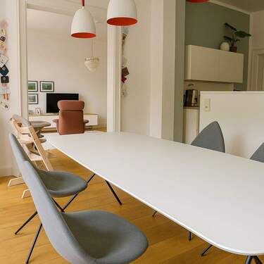 Esszimmer - 5 Zimmer Etagenwohnung in Hannover