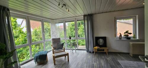 Wohnen zum Garten.jpg - Helles und ruhig gelegenes Haus für die Familie!