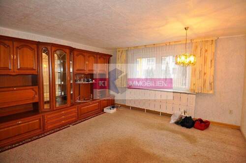 Wohnzimmer - Reihenmittelhaus mit 88,00 m&sup2; in Frohburg zum Kaufen