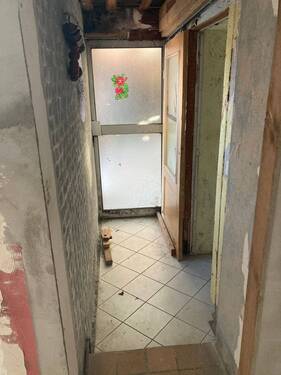 Tür zur Veranda re Bad - 