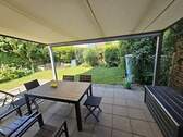 Terasse mit Glasdach+Markise - 5 Zimmer Reihenendhaus zum Kaufen in Deizisau