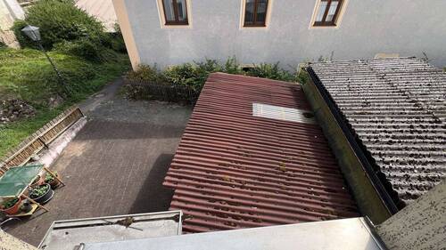 Blick zum Hof - 