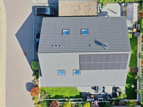 Draufsicht auf´s Haus - 