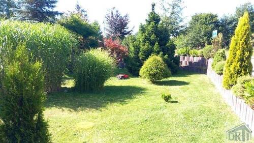 Vorgarten zur Straße - 4 Zimmer Doppelhaushälfte in Leutersdorf