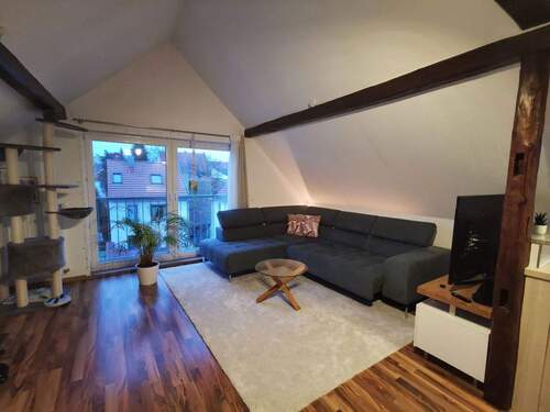 Wohnbereich - Sehr schöne Dachgeschosswohnung in Mainz-Gonsenheim mit großer Terrasse