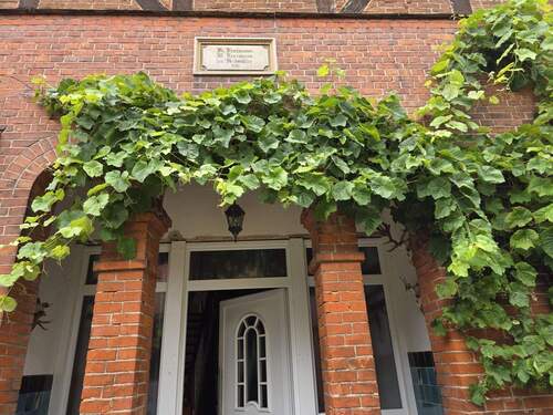 Hauseingang Sommer - Resthof mit Charakter & Raum für Visionen - Wohnen, Arbeiten und Leben