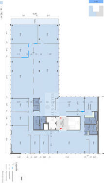 3. OG - Büro mit 1,46 m&sup2; in Hamburg zur Miete