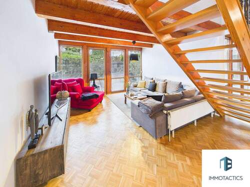 Wohnzimmer EG - 5 Zimmer Einfamilienhaus zum Kaufen in Engelstadt