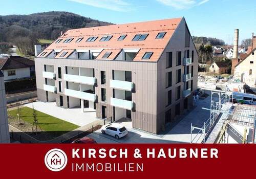 Stilvolles Wohn- und Geschäftshaus - Vielfältig nutzbar! Gewerbe - Neubau-Erstbezug im Ortszentrum! Mühlhausen - Am Bräuhaus