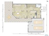 Linke Hausseite, Erdgeschoss - 