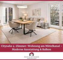 Citynahe 4-Zimmer-Wohnung am Mittelkanal - Moderne Ausstattung & Balkon - Hamburg St. Georg