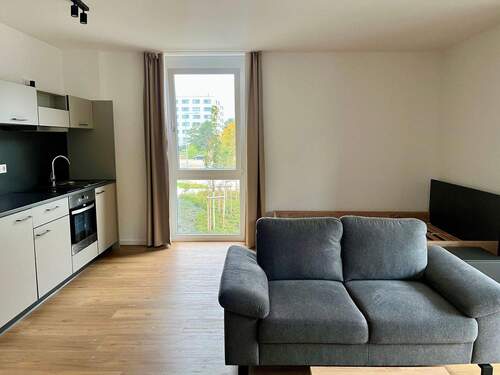 Wohnbereich - 1 Zimmer Etagenwohnung in Fürth