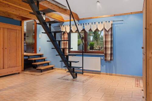 Wohnlich ausgebaute Garage - 