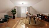 Lichtdurchflutetes Dachgeschoss - 
