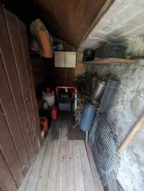 Abstellraum Blockhaus - 