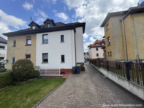 Garten - 3 Zimmer Doppelhaushälfte zum Kaufen in Vacha