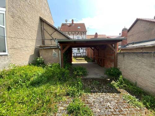Blick zum Hof - 