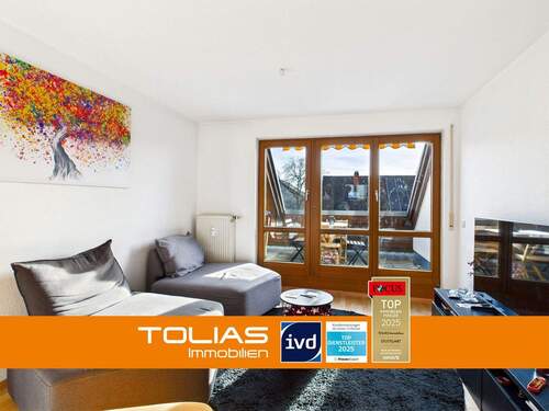 Titelbild - Unten das Leben, oben die Ruhe - Maisonette-Wohnung zwischen Stadt und Grün