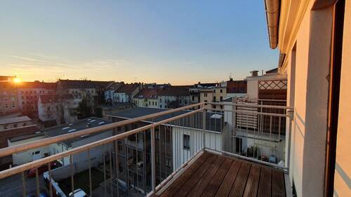 Balkon mit Stadtblick - 2 Zimmer Etagenwohnung zur Miete in Görlitz