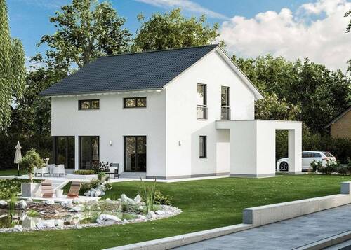 Hausansicht - Einfamilienhaus mit 146,00 m² in Ernst zum Kaufen