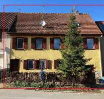 Reiheneckhaus für Handwerker direkt in 72348 Rosenfeld - Reihenendhaus mit viel Platz und Charisma!