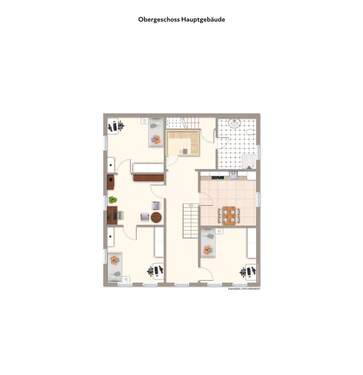 Obergeschoss (Hauptgebäude) - 