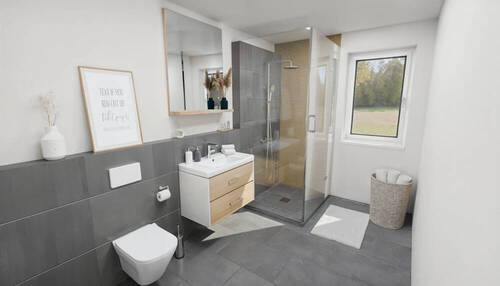 Einrichtungsbeispiel Bad - 