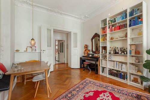 Wohnbereich - 3 Zimmer Etagenwohnung zum Kaufen in Berlin