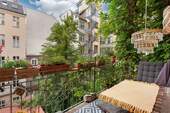 Balkon mit Westausrichtung - 