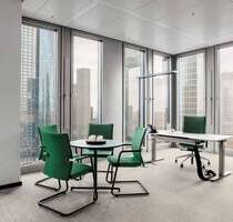 Exklusives Teambüro im Premium-Marienturm: 5 Arbeitsplätze, 247 Service - Frankfurt am Main Bahnhofsviertel
