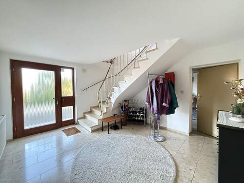 Eingang im Gartengeschoss - 