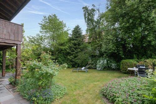 Garten - 1 Zimmer Doppelhaushälfte zum Kaufen in Oberhaching