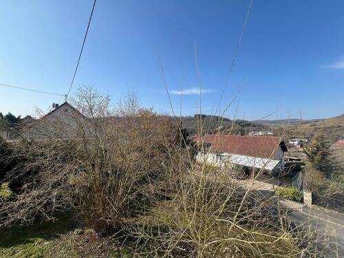 Fernblick vom kleinen Balkon - 