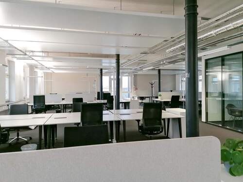 Titelbild - New Work Coworking erleben - Coworking Space mit Loft Stil - All-in-Miete