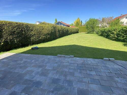 Gartenblick von Terrasse - 