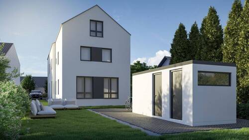 Planung Rückseite - Grundstück in Saarbrücken