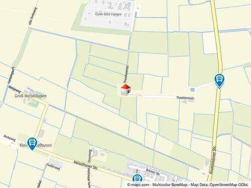 Geolyzer Kartenausschnitt - 