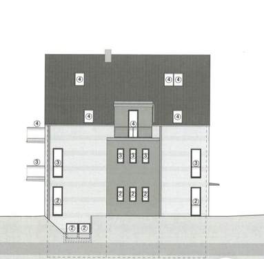 Niederstr. Ansicht Ost - 