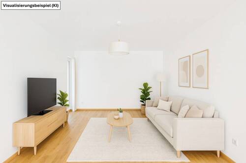 Wohnzimmer im Tageslicht - 