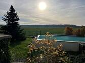 Pool im Herbst - 