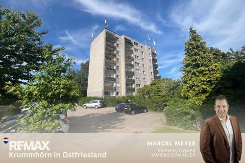 Titelbild - +++ RESERVIERT+++ Lichtdurchflutete 2-Zimmer-Wohnung in Emden-Herrentor - Frei ab sofort