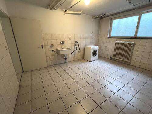 Waschraum im Keller - 