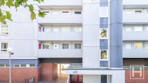 Vorderansicht - 2 Zimmer Etagenwohnung zum Kaufen in Wahlstedt