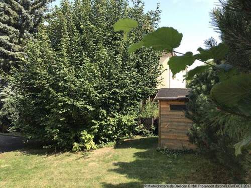 Garten - Schöne 2-R-WE mit Terasse im Dresdner Süd - 