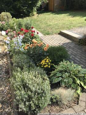 Garten - Schöne 2-R-WE mit Terasse im Dresdner Süd - 