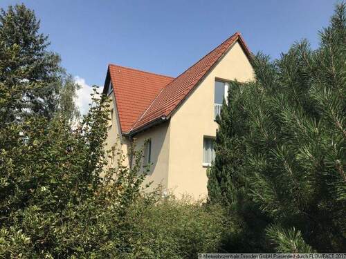 Rückseite - Schöne 2-R-WE mit Terasse im Dresdner - 