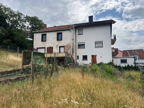 Rückansicht Häuser - Mehrfamilienhaus, Wohnhaus mit 221,00 m² in Aschbach zum Kaufen