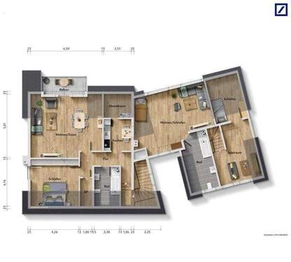 Haus Nr 10 DG links Haus Nr 8 OG rechts - 